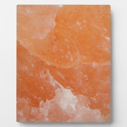 Plaque Photo Pierre salée orange (Devant)