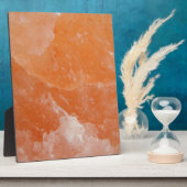 Plaque Photo Pierre salée orange (Côté)