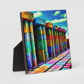 Plaque Photo Pierres psychédéliques (Recto)