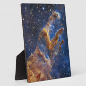 Plaque Photo Piliers de création Aigle Nebula Webb Telescope (Côté)