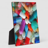 Plaque Photo pills (Côté)