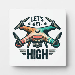 Plaque Photo Pilote de drone