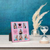 Plaque Photo Pink Graduate Photo Collage mignon Graduation (Insitu)