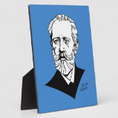 Plaque Photo Piotr Tchaïkovski (Côté)