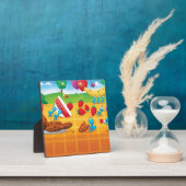 Plaque Photo Pique-nique d'été (Insitu)