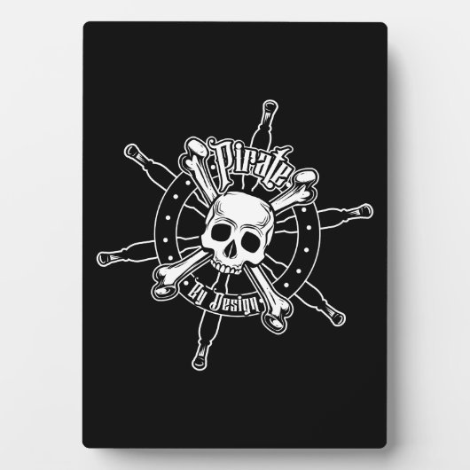 Plaque photo pirate (Devant)