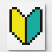 Plaque Photo Pixel 8 bits Wakaba / Mark Shoshinsha (Devant)