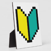 Plaque Photo Pixel 8 bits Wakaba / Mark Shoshinsha (Côté)