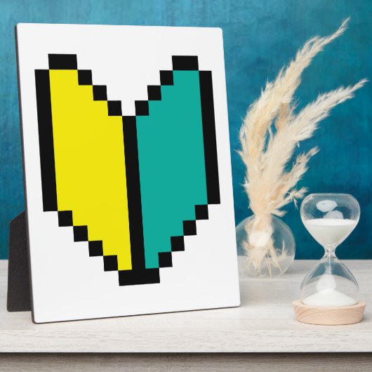 Plaque Photo Pixel 8 bits Wakaba / Mark Shoshinsha (Côté)