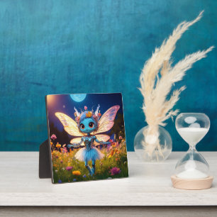 Plaque Photo Pixie Robot Ballerina Danser en Fleur sauvage