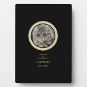 Plaque Photo Placa con atril (Devant)