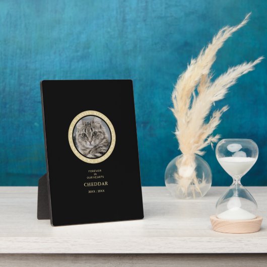 Plaque Photo Placa con atril (Côté)