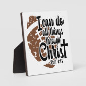 Plaque Photo - Plateau avec chevalet (Recto)