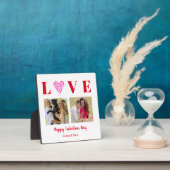 Plaque Photo Plateau de rangement Bijou avec écriture d'amour d (Insitu)