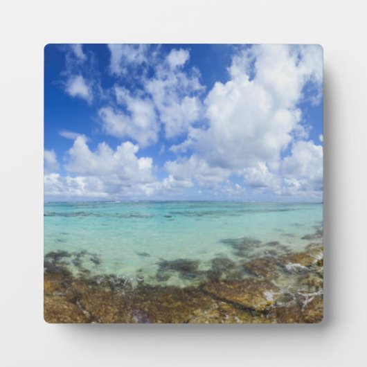 Plaque Photo Playa Maguana, Guantanamo, baracoa Cuba (Devant)