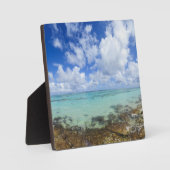 Plaque Photo Playa Maguana, Guantanamo, baracoa Cuba (Recto)