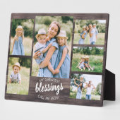Plaque Photo Plus grandes bénédictions Appelez-moi Maman 6 Phot (Côté)
