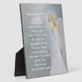 Plaque Photo Poème Angel Guardian (Côté)