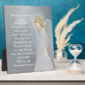 Plaque Photo Poème Angel Guardian (Côté)