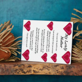 Plaque Photo Poème de la mère (Côté)