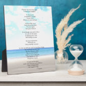 Plaque Photo Poème de la mort (Côté)