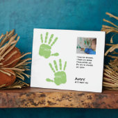 Plaque Photo Poème d'impression personnelle pour maman avec pho (Côté)