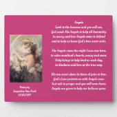 Plaque Photo Poésie Angels (Devant)