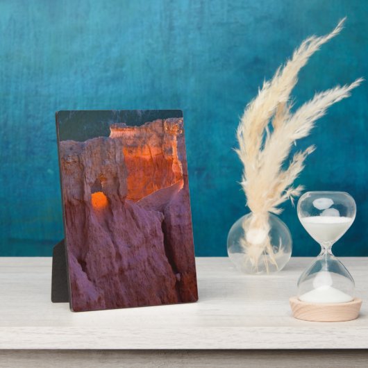 Plaque Photo Point de soleil | Parc national du canyon de Bryce (Côté)