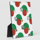 Plaque Photo points de noël séquentiel (Côté)