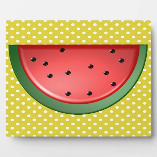 Plaque Photo Points Watermelon et Polks (Devant)
