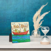 Plaque Photo Poisson Ahoy ! (Insitu)