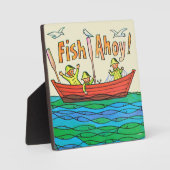 Plaque Photo Poisson Ahoy ! (Recto)