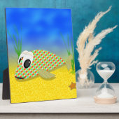 Plaque Photo Poisson Carton mignon (Côté)