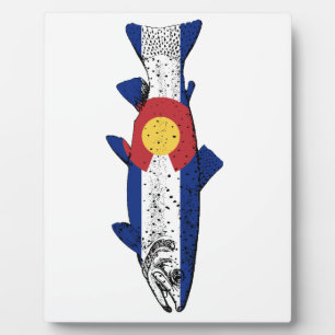 Plaque Photo Poisson Colorado