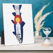 Plaque Photo Poisson Colorado (Côté)