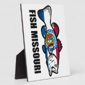 Plaque Photo Poisson Missouri (Côté)