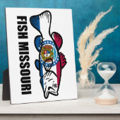 Plaque Photo Poisson Missouri (Côté)