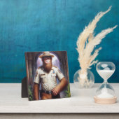Plaque Photo Policier Bigfoot (Insitu)