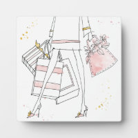 Pomme sauvage | Croquis de mode rose moderne