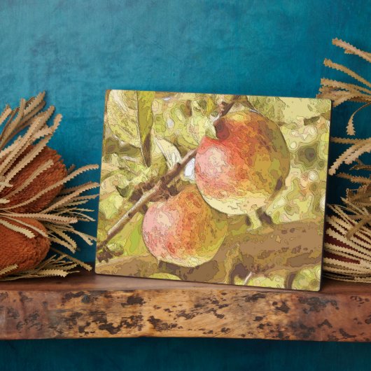 PLAQUE PHOTO POMMES (Côté)