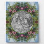 Plaque Photo Pommes Rouges Sur Peinture D'Arbre Ajouter Votre P (Devant)