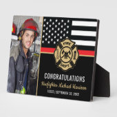 Plaque Photo Pompier Pompier - École de pompiers (Côté)