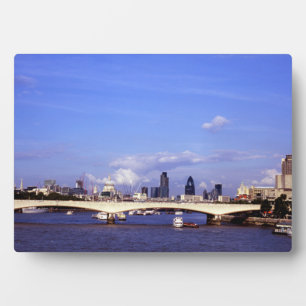 Plaque Photo Pont de Waterloo