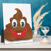 Plaque Photo poo emojis (Côté)