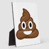 Plaque Photo poop emoji (Côté)