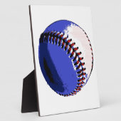 Plaque Photo Pop Art Baseball (Côté)