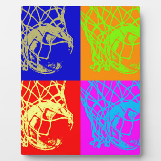 Plaque Photo Pop Art Basket