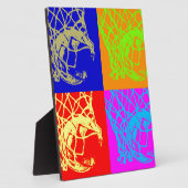Plaque Photo Pop Art Basket (Côté)