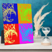 Plaque Photo Pop Art Basket (Côté)