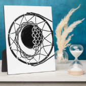 Plaque Photo Pop Art Basket (Côté)